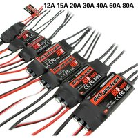Hobbywing Skywalker 40A 50A 60A 80A 12A 20A 30A V2 Speed ESC Controller with UBEC for RC Helicopter Aircraft