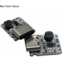 1Pcs Type-C Lithium Battery Charging Protection Boost 5V Charge And Discharge Integrated Module Power Supply Board