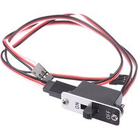 1Pc RC Switch On- Off with Spare Male Plug Heavy Duty w/FUTABA Connector Power Switch For RC Car RC Boat RC Plane 25cm