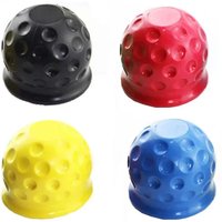 1-3PCS Universal 50MM Tow Bar Ball Cover Cap Trailer Ball Cover Tow Bar Cap Hitch Trailer Towball Protect Car Accessories