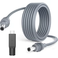 2/5M for Starlink Mini Cable DC to DC Power Cord with DC Female to Type C Male Converter for Starlink Mini Waterproof Outdoor