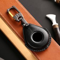 Leather Remote Key Case Fob Cover Keychain for Harley Davidson Street Glide X48 Indian 883 X48 1200 Accessories Blue Red Black