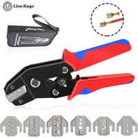 Ratchet crimping pliers SN-58B 0.25-1.5mm ²/ 23-16WG Automotive Repair Kit Non Insulated Open Sleeve/DuPont Terminal Pliers