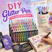 8-48 Colors Double Line Outline Pens, Self-Outline Metallic Markers Glitter Writing Drawing Pens For Christmas Card Writing