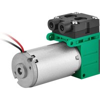 PENGPU 2.2LPM Micro Vacuum Pump Brushed Diaphragm Air Pump 6V/12V/24V DC for Science Experiment Technology
