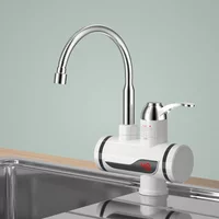 3-Second Instant Hot Water Kitchen Faucet with Adjustable Temperature Control - Electric On-Demand Boiling Water Tap for Sink
