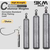 9KM Fishing Weights Sinkers 5-20pcs Drop Shot Weights for Free Rig Jika Rig Fishing Lead for Bass Fishing Saltwater Freshwater