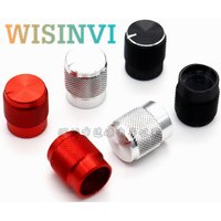5PCS 10*12mm Knurled aluminum alloy knob cap potentiometer encoder adjustment cap cover knob cap flower shaft 6mm
