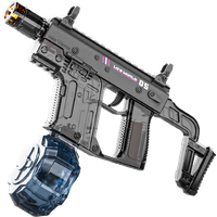 Electric Continuous Water Gun with Light Flame Effect Long Range Water Gun The Water-Sprinkling Festival Water Gun Kids Gifts