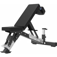 Adjustable Weight Bench - Heavy-duty Ergonomic Design with Extended Head/Neck Protection & Spine Support for Bench Press