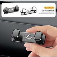 1Pcs Car Metal Storage Hook Organizer Interior Accessories For Lexus F SPORT ES RX NX LS UX LM GX IS300 IS430 RX350 NX260 UX250h