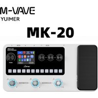 Yuimer MK-20 Multi-Effects Pedal /All-in-One Guitar/Bass Pedal Board-Unit with 120s Looper, Drum Machine & Tuner