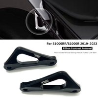 Motorcycle Pillion Footrest Removal FOR S1000RR 2019-2023 Tie-Down Hooks No Drilling Required, Corrosion Proof S1000R 2021-2023