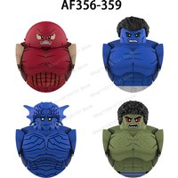 Hot Movie Hero Accessories Building Blocks Toy Classic Action Figure Bricks Puzzle Toys Boys For Children Gift AF356-359