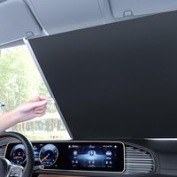 Car Side Window Sun Shade Foldable Blinds Sunlight Reflective Sunshades for Windshield Minivan Road Trip UV Protection