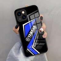 Motorcycle Y-YamAhaS Phone Case For IPhone 17 Pro Max 15 Pro 16 14 Plus 12 13 Mini 11 Pro Shockproof Glass Cover
