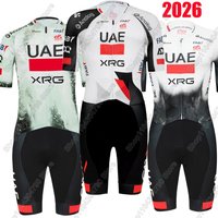 Skinsuit UAE Team Cycling 2026 TDF Bodysuit Short Cycling Jerseys Set Pogacar-XRG Race Clothing Jumpsuit MTB Maillot