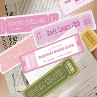 30pcs Book Lovers Bookmarks Creative Literary Students Reading Books Marking Office Supplies Decoration Diy Handbook Material