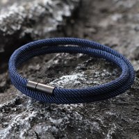 Stylish Grade A Milan Rope Bracelet Men Women Double Layer 6 Colors Available Easy Buckle Braclet Sports Couple Gift Hand Joias