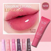 1PC High-Shine Mirror Lip Oil,Moisturizing Natural Lip Balm,All-Day Wear,Non-Sticky,High Pigment,Long-Lasting.6 Shades Available