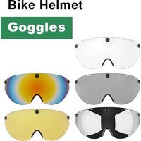 AliExpress WALGUN Cycling Helmet Goggles MTB Road TT Anti-fog Splash-proof Dust-proof Bicycle Helmet Glasses TT Bike Helmet Accessories 5 Colors