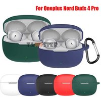 Silicone Case Cover For OnePlus Nord Buds 4 Pro Bluetooth Wireless Earphone Protective Sleeve Protector Shell Skin Accessories