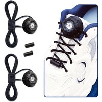 no tie shoelaces Swivel Buckle Laces Automatic Shoelaces Install simple Thick Rope Tennis Sneakers Shoelace Shoe Accessories