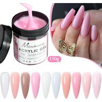 150g Large Capacity Nail Extension Gel Acrylic Semi-Permanent UV/LED Gel Varnish Suitable for DIY Design Nail Art Extension Tool