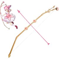 Kaname Madoka Cosplay Bow Arrow Rose Weapons Toy Props Puella Magi Madoka Magica Uniform Accessory Anime Halloween Party Gift