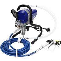 NEW Airless Paint Sprayers, Emulsion Paint Sprayer for Fences and Sheds, DIY Painting Projects, Adjustable Spray Pressure, Blue