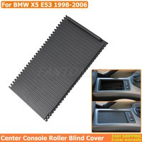 For BMW X5 E53 1998-2006 51168402941 51168408026 New Car Center Console Cover Slide Roller Blind Cover Water Cup Holder Curtain