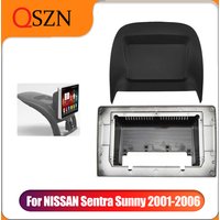 10.1 Inch Car Radio Fascia For Nissan Sentra Almera 2000-2006 2Din DVD GPS MP5 Android Player Stereo Panel Dash Frame Installati