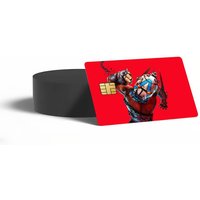 Game B-BorDerLands-S 4 Poster Credit Card Skin Stickers for Bank Access Protective Film Cover Sticker Surprise Gift