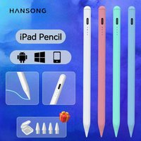 For Apple Pencil iPad Air 11 13 M2 M3 Pro 13 11 M4 5/6/7/8/9/10th Gen A16 Air 3/4/5/6 Mini 6 7 with Palm Rejection