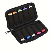 Flash Drive Case USB Holder Organizer Portable Dustrproof Accessories Storage Bag For Thumb Drive SD Card Cable Cas