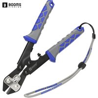 Booms Fishing XW43 High Carbon Steel Pliers Cutter Easy To Cut For Fishing Hook Hard Wire Cutters Fishing Tool Repair Hand Tools