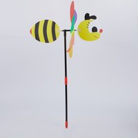{YY30} 3D Large Animal Bee Windmill Spinner Whirligig Garden Yard Decor Outdoor Lawn Ornament Gift