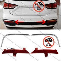 For MG5 EV SAIC ROEWE Ei5 2021 2022【Separate & Select parts】Rear Foglight Reflector Chrome Frame Rear Bumper Lamp