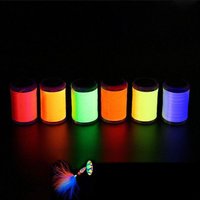 Fluorescent Color Fly Tying Thread 150Yard UV Reflection Effect Tying Thread Material Durable Strong Fly Fishing Line Salmon