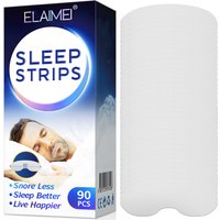 90pcs Mouth Tap Anti Snoring Sleep Strip Disposable Gentle Mouth Tape for Better Nose Breathing Reduce Mouth Dryness Sore Throat