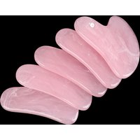 1Pcs Pink Massage Scraper Guasha Scraping Massage Scraper Face Massager Acupuncture Gua Sha Board