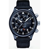 904L Stainless Steel case, for Mens Automatic Mechanical Watch,in Big Pilots Le Petit Prince Blue Brown Leather