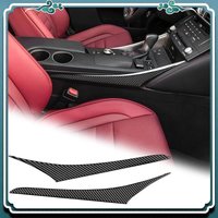 Premium For Lexus IS250 IS200T IS300 IS350 2013-2019 Carbon Fiber Center Console Side Gear Shift Frame Cover Trim Parts Accessor