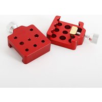 Angeleyes Guide Mirror Dove Tail Plate Red Square 75 Degree Dove Tail Slot Astronomical Telescope Accessories Square Plate