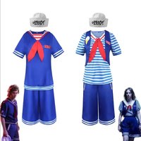 Halloween Cosplay Uniformen Marineuniform Cosplay Robin Scoops Ahoy Cosplay Halloween-Kostüm Uniform Faschingskostüm