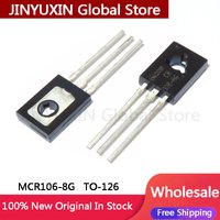 20Pcs MCR106-8G MCR106 600V 4A Triode TO-126 IC Chip in Stock Wholesale