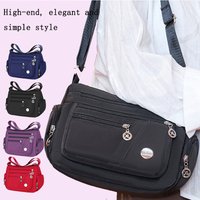 Jolly Versatile Multi-Pocket Bag Multi-Color Option Adjustable-Strap Lightweight for Daily Commute Outdoor Casual Stylish Bag