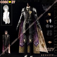Love And Deepspace Xavier Cosplay Costume King of Darknight Role Play Uniform Wig Carnival Halloween Party Role Play Props