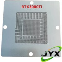 BGA Stencil For RTX3080Ti 3080 3090 RTX3090Ti GA102-300-A1 GA102-200-kf-A1 IC Chip Planting Ball Steel Mesh Video Card Repair