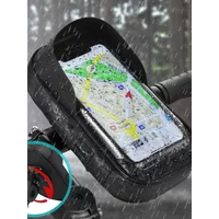 AliExpress VIKEFON Bicycle Motorcycle GPS Navigation Holder Waterproof Multi-function Mobile Phone Bracket Card Pack Bike Motorcycle Accessories
